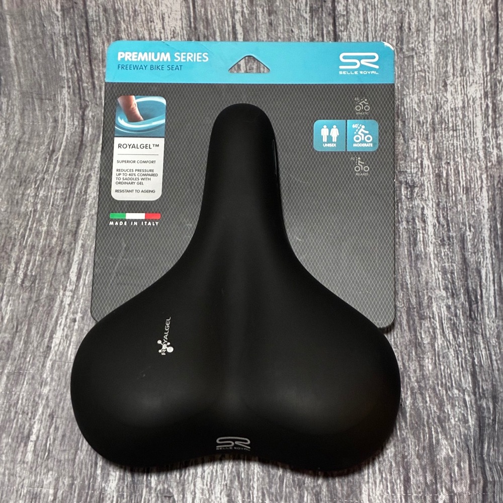 NEW Selle Royal Premium Series Freeway Bike Seat Ergo RoyalGel Italy Unisex